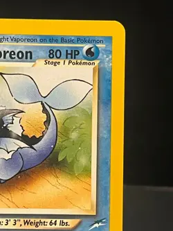 Light Vaporeon 52/105 Neo Destiny Regular - LP - Pokemon Card - Image 5