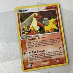 Pokemon TCG Blaziken Holo Rare Card Ruby and Sapphire 2003, 3/109 - Image 2