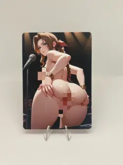 Aerith Final Fantasy Goddess Story Anime Waifu ACG Card - Image 2