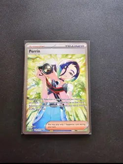 Perrin 220/167 Pokemon SV06: Twilight Masquerade Rare Holo Card - Image 1