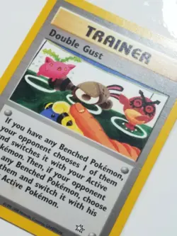 Double Gust 100/111 - NM - Neo Genesis Pokemon Card - Tomokazu Komiya Art - Image 2