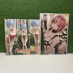 Campus Belle A5 Art Board 148x210mm One Piece Rebecca Lingerie Card - Image 1