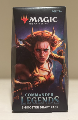 Magic MTG Commander Legends - 3-Booster Draft Pack New 630509796779 - Image 1