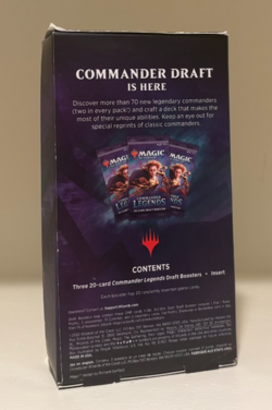 Magic MTG Commander Legends - 3-Booster Draft Pack New 630509796779 - Image 4