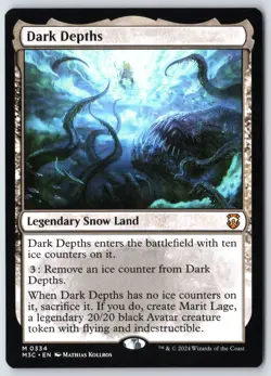 Dark Depths + Marit Lage - Commander Modern Horizons 3 - MTG - Magic - Near Mint - Image 2