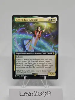 Aerith, Last Ancient (Extended Art) / Final Fantasy MTG / NON-FOIL - Image 1