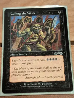 Culling the Weak ~ Exodus [Near Mint][Magic MTG] - Image 1