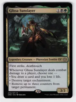 Glissa Sunslayer R Phyrexia: All Will Be One 202 NM - Image 1