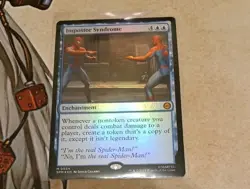 Impostor Syndrome FOIL Marvel's Spider-Man MTG MINT - Image 1