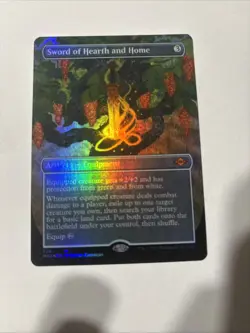 Sword of Hearth and Home (Borderless) Modern Horizons 2 Foil NM MTG Magic - Image 1