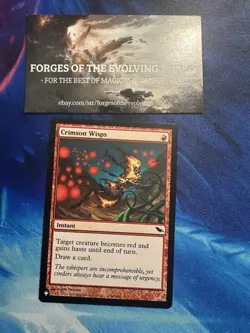 Crimson Wisps - Mystery Booster 2 MB2 MTG The List - Image 1