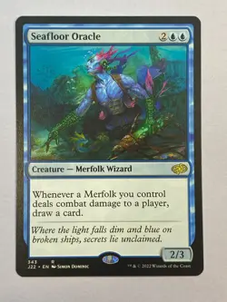 MTG - Seafloor Oracle - NM - Jumpstart 2022 - Image 1