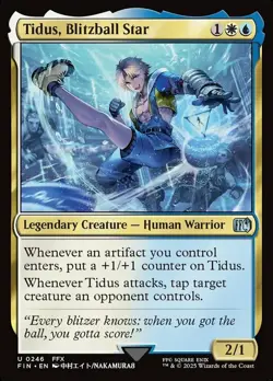 Tidus, Blitzball Star - Final Fantasy #0246 MTG Magic The Gathering - Image 1
