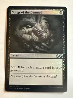 Songs Of The Damned Foil X1 Double Masters NM Condition See Front/back Pics - Image 1
