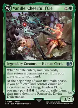 Vanille, Cheerful l'Cie - Final Fantasy #0211 MTG Magic The Gathering - Image 1