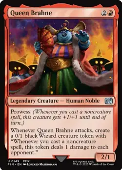 Queen Brahne - Final Fantasy #0149 MTG Magic The Gathering - Image 1