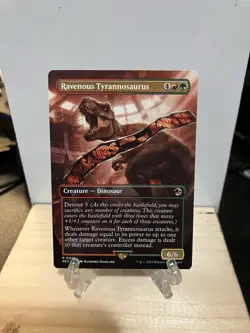 Ravenous Tyrannosaurus (Borderless) Universes Beyond: Jurassic Park World... - Image 1