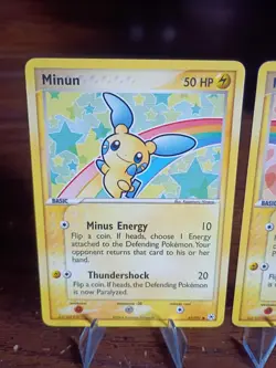 Plusle and Minun Hidden Legends 69/101 67/101 Pokemon Card Connected Art-VLP/EX - Image 2