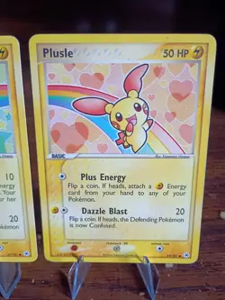 Plusle and Minun Hidden Legends 69/101 67/101 Pokemon Card Connected Art-VLP/EX - Image 3