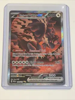 Bloodmoon Ursaluna ex (#168/131) - Holofoil SV - Prismatic Evolutions NM Pokemon - Image 1