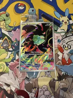Bulbasaur 133/132 Illustration Rare Pokemon Mega Evolution STAMPED SEALED - Image 1