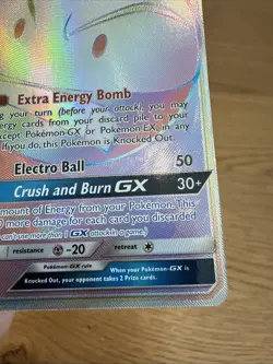 Pokemon Tcg Electrode GX Secret Rainbow Rare 172/168 Celestial Storm Near Mint - Image 5