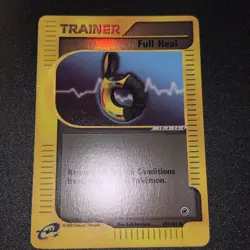 Pokemon TCG Full Heal Expedition Base Set 154/165 Reverse Holo Common NM ! - Image 1