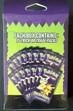 Pokemon Trick or Trade Booster Pack Set - 15 Packs Sealed - Image 2