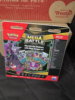 Pokemon Mega Evolution Battle Deck Gengar New Sealed In Hand 3 Exclusive Promos - Image 3