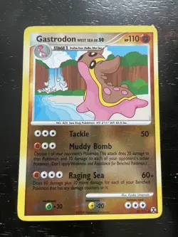 Pokemon TCG Gastrodon (Rising Rivals 22/111) Reverse Holo NM - Image 1
