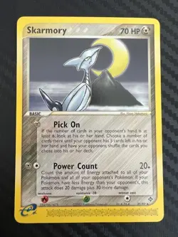 Pokemon TCG Skarmory 21/97 EX Dragon Regular Non Holo Rare VLP - Image 1