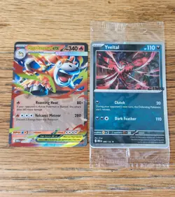SEALED Yveltal 088/132 Holo ME Pokemon Tcg GAMESTOP STAMPED PROMO + Mega ex - Image 1