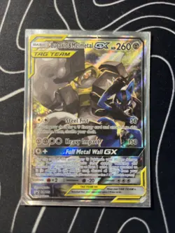 Pokemon TCG Lucario & Melmetal GX SM192 ⚠Damaged⚠ - Image 1