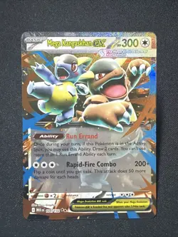 Pokemon TCG - Mega Kangaskhan EX 104/132 - Mega Evolution Base Set - Image 1
