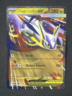Pokemon TCG - Mega Latias EX 100/132 - Mega Evolution Base Set - Image 1