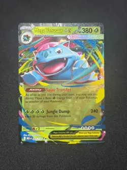 Pokemon TCG - Mega Venusaur EX 003/132 - Mega Evolution Base Set - Image 1