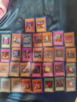 Yu-Gi-Oh 30 Rare Silver Name Cards - Image 1