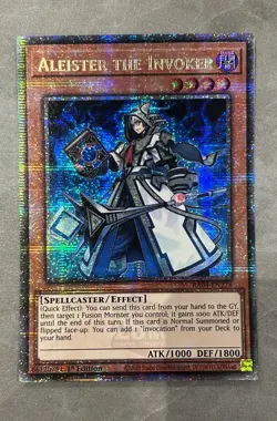 YU-GI-OH! ALEISTER THE INVOKER - RA04-EN278 - QUARTER CENTURY (EU PRINT) - Image 1