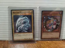 Yu-Gi-Oh Blue Eyes White Dragon First Edition 1996 Lot Of 5 - Image 2