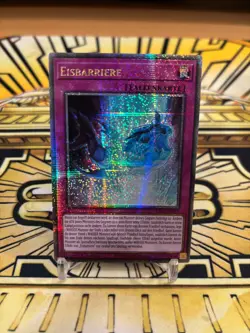 Yugioh Eisbarriere RA01-DE071 Quarter Century Secret Rare - Image 1