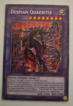 Yu-Gi-Oh! - Despian Quaeritis - MP22-EN141 - Prismatic Secret Rare - 1st Ed - Image 1
