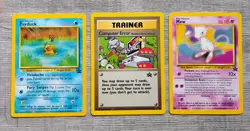 WOTC Pokemon Card Black Star Promo Lot Scizor Meowth Psyduck Mew Cleffa - Image 5