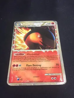 Pokemon Card - Typhlosion 110/123 Prime Holo - Heartgold & Soulsilver - HP - Image 1