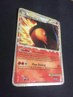 Pokemon Card - Typhlosion 110/123 Prime Holo - Heartgold & Soulsilver - HP - Image 2