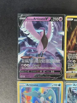 Galarian Articuno BS Promo+Galarian Articuno V+more 4-card mixed Pokemon lot PWE - Image 3