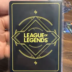 Riftbound English Jinx Legend card 251/298 PRERELEASE FOIL - Image 2