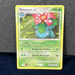 Venusaur 13/147 Rare Non-Holo Platinum Supreme Victors Pokemon Card - Image 1