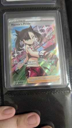 Pokemon TCG Marnie's Pride Full Art Holo Ultra Rare Card Brilliant Stars 171/172 - Image 1
