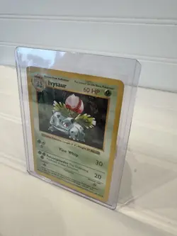 Pokemon TCG Ivysaur Base Set, Shadowless Uncommon Card 30/102 - Image 2