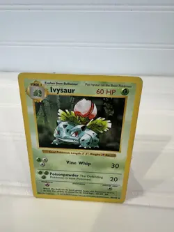 Pokemon TCG Ivysaur Base Set, Shadowless Uncommon Card 30/102 - Image 4